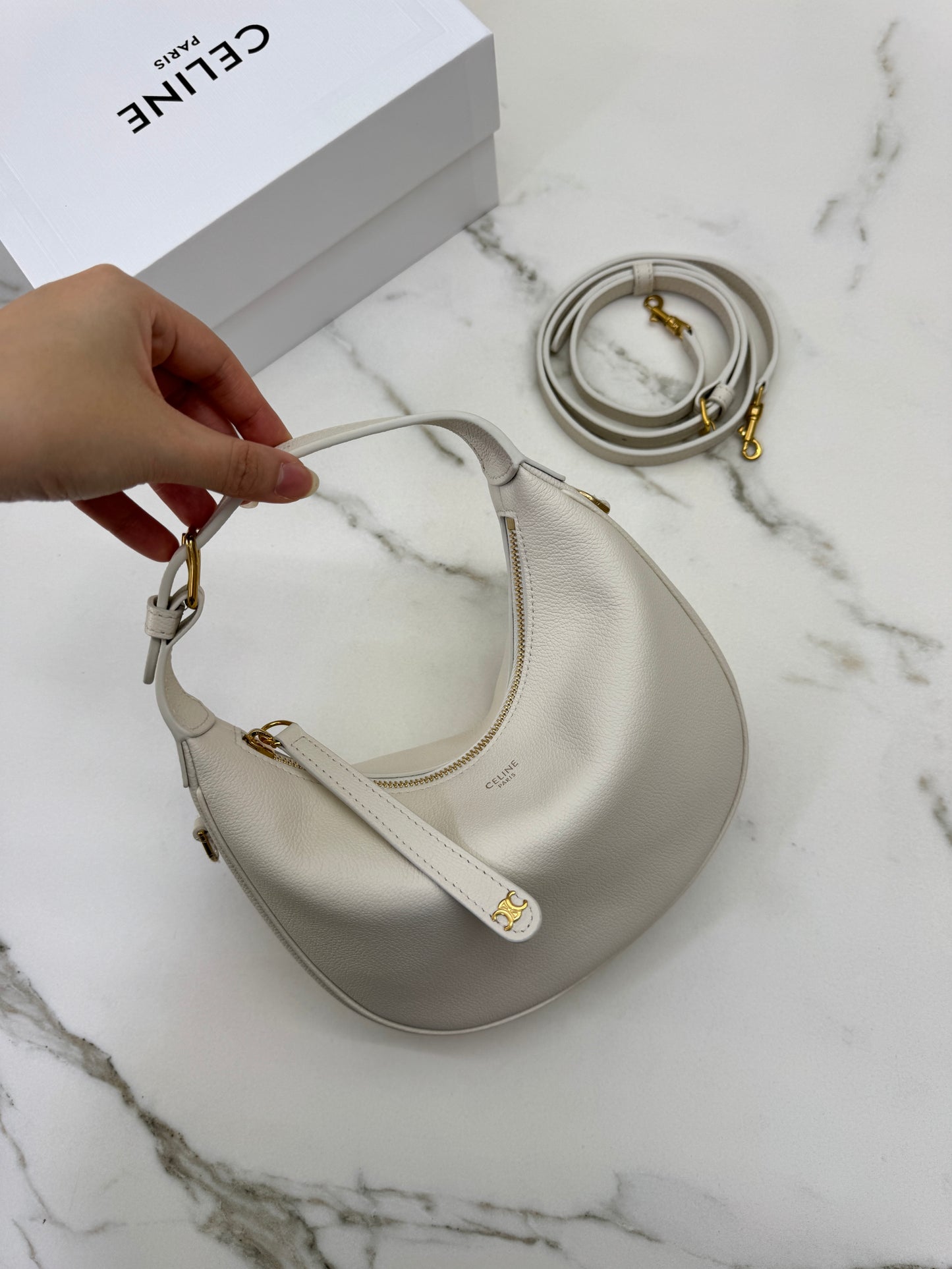 CELINE Teen Lulu 白色