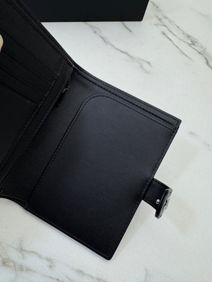 CHANEL 25K Passport Holder So Black