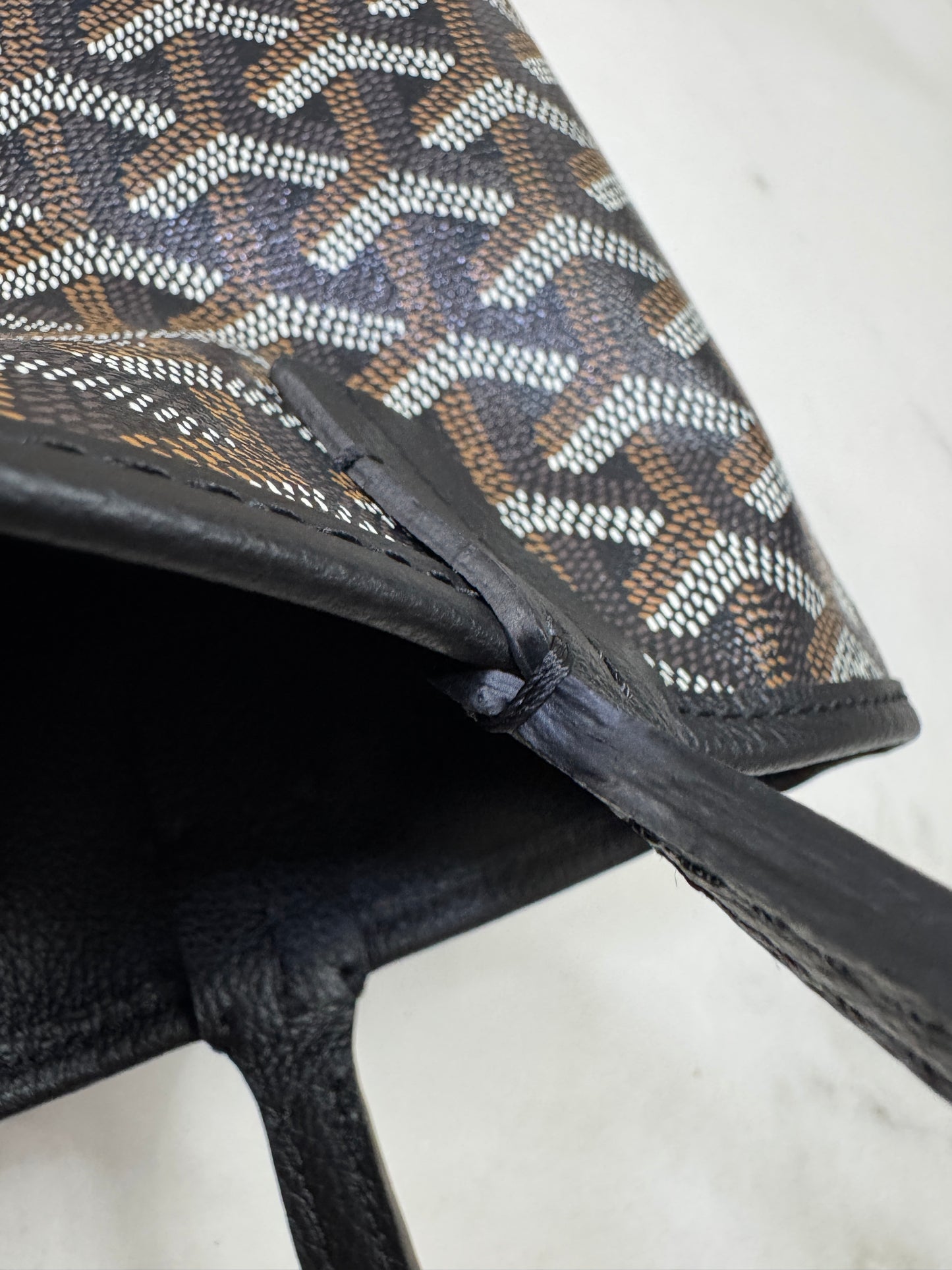 GOYARD 雙面皮款 迷你托特包 Anjour Tote Mini Black
