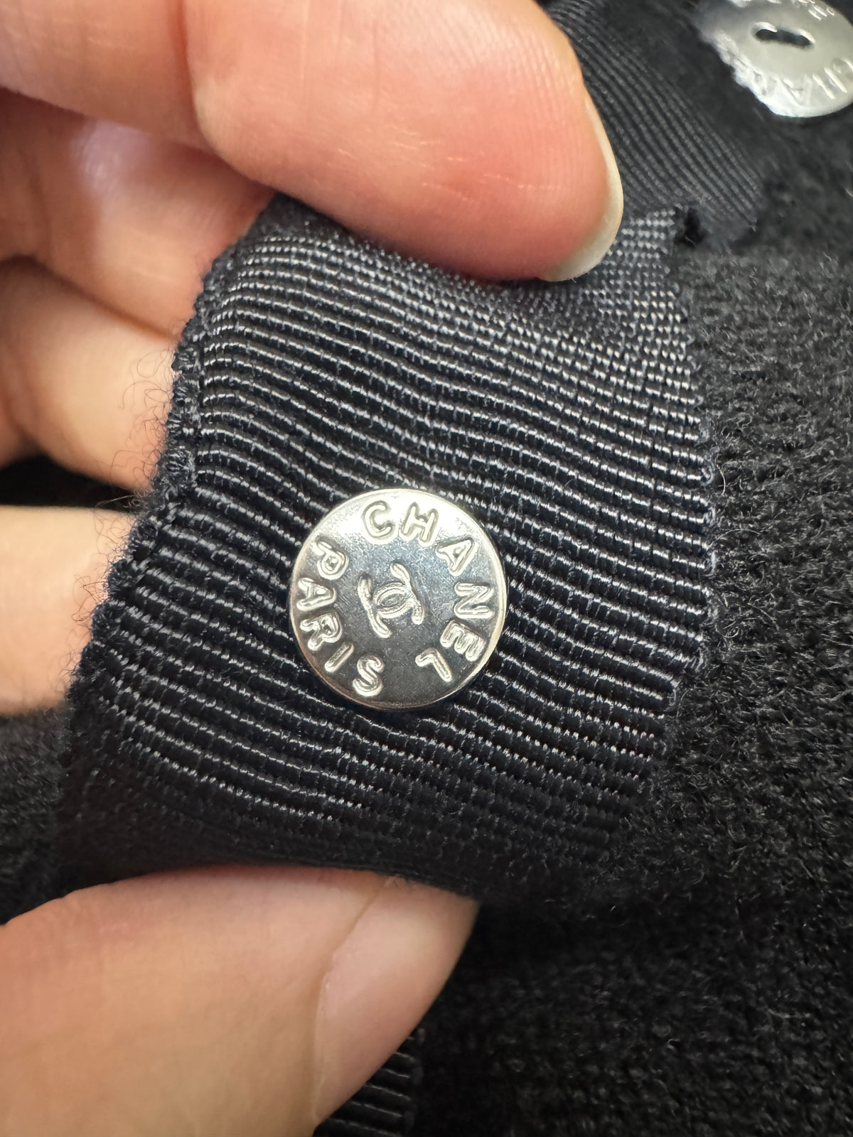 CHANEL 25P拉鏈袖外套 98% Cashmere