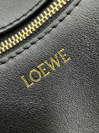 LOEWE Puzzle Fold Pouch Black