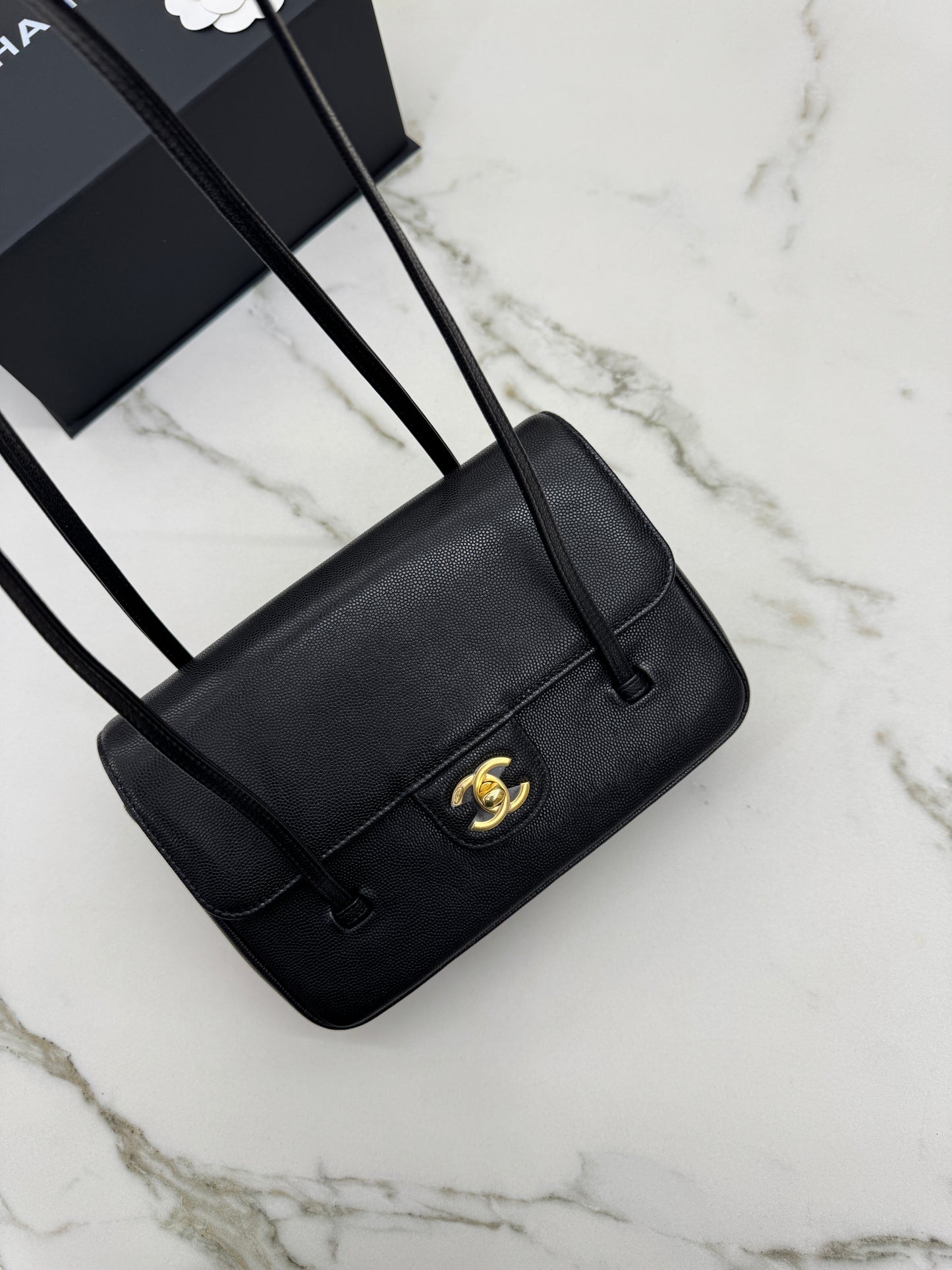 CHANEL Preppy Coco Small Black