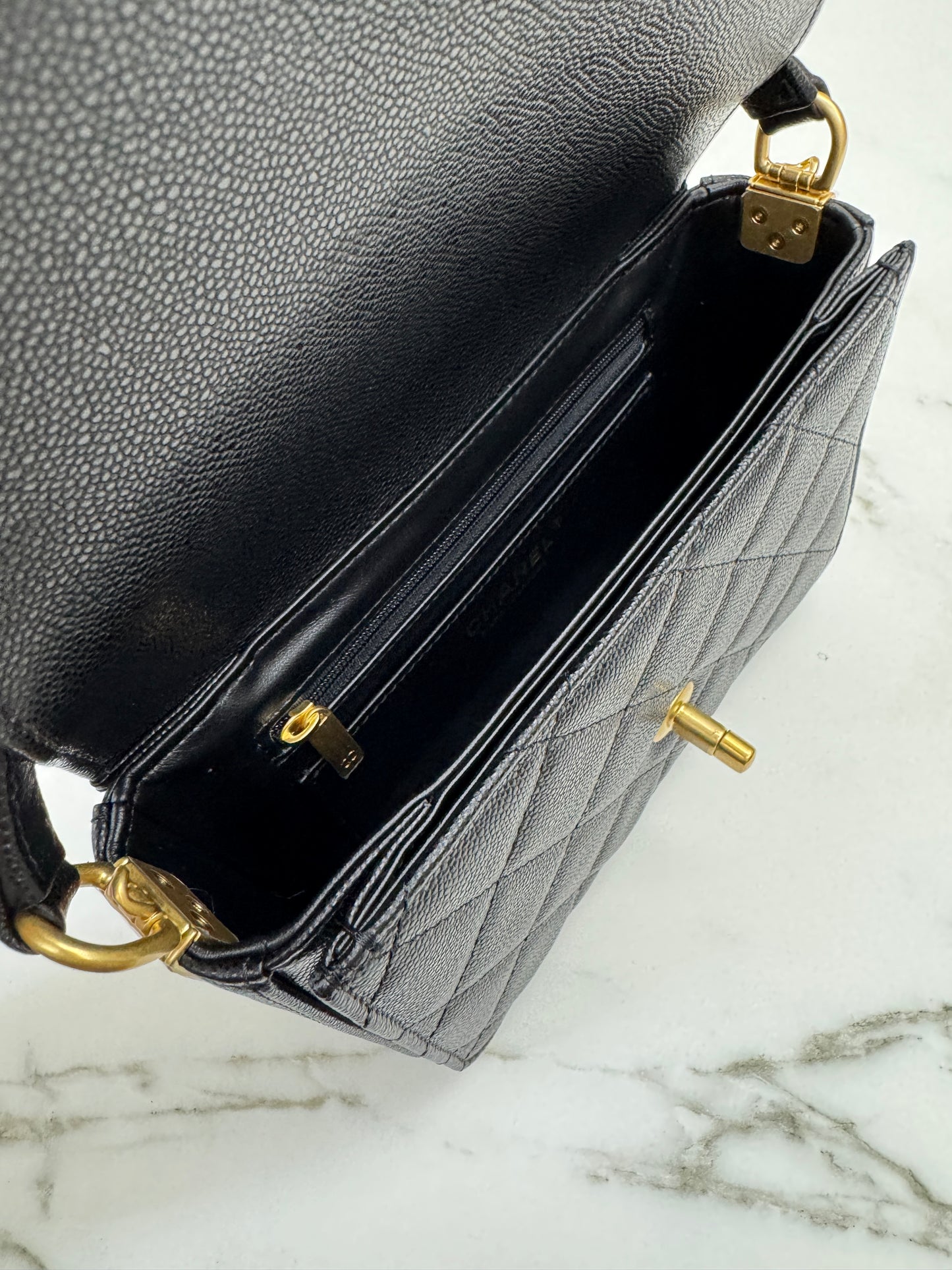 CHANEL 24K 手柄豆腐包 中號