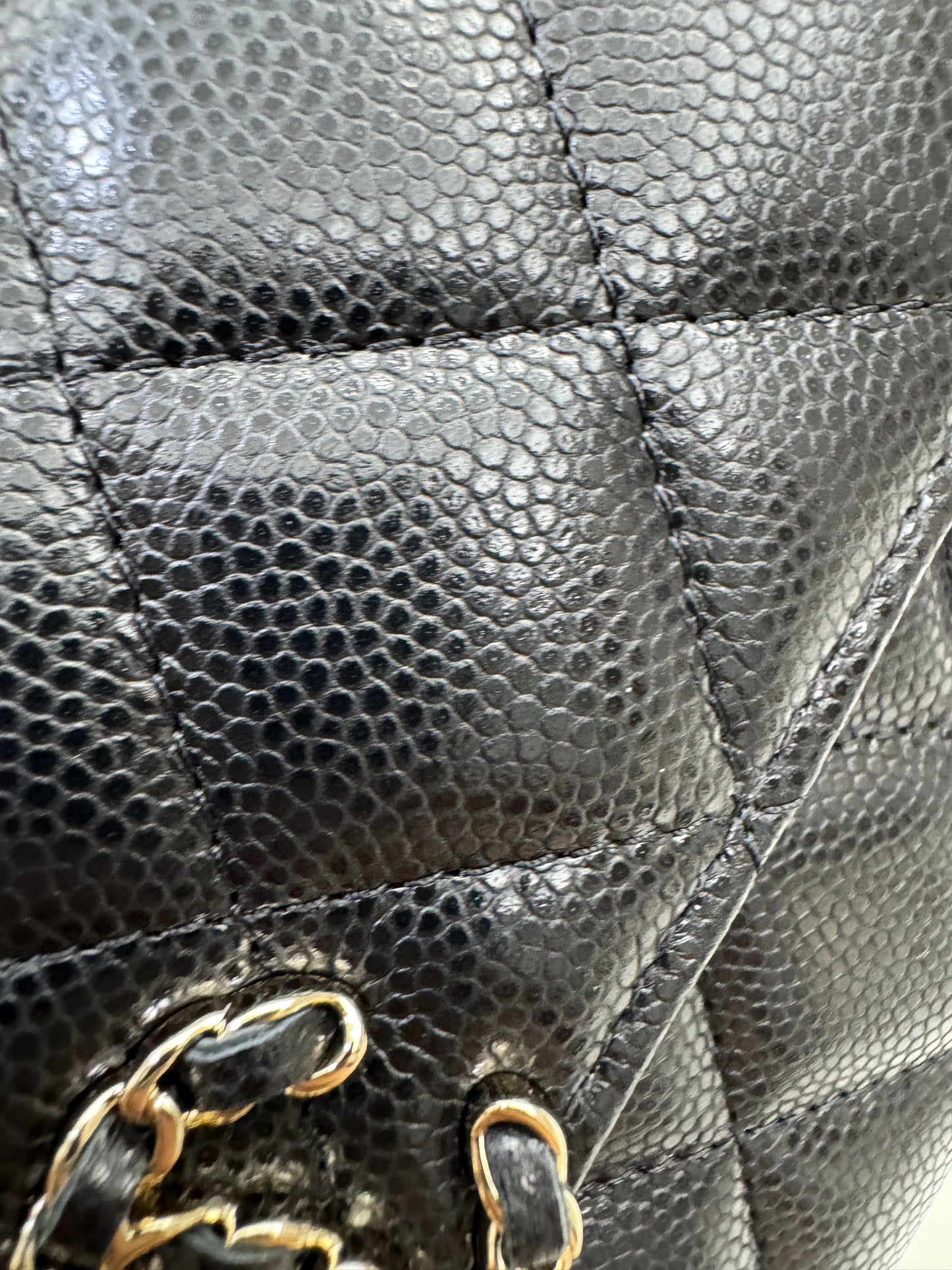 CHANEL 25S Kelly 橫版手機包 黑色