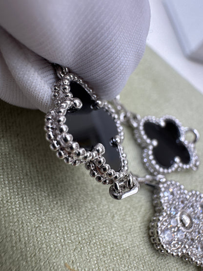 VCA Vintage Alhambra Bracelet 熊貓五花