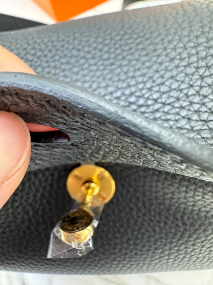 HERMES Mini Lindy I 黑色 Noir GHW