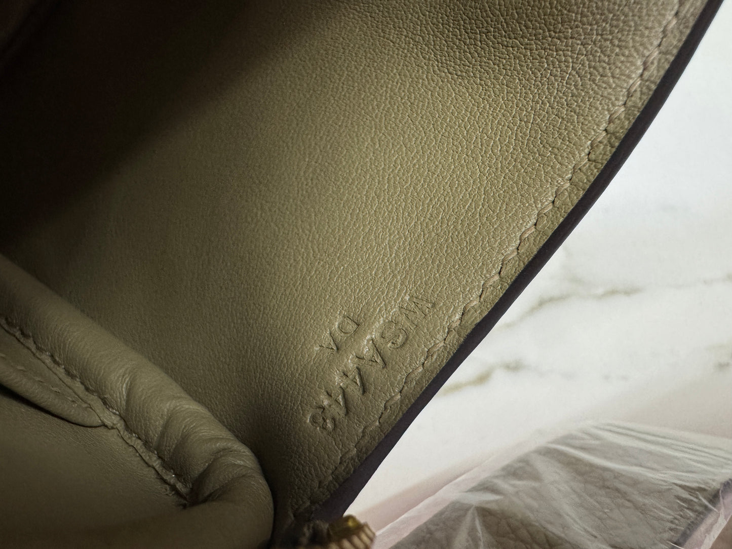 HERMES Mini Lindy II 馬爾淺米 金扣 TC