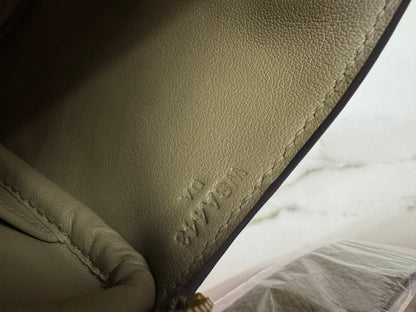 HERMES Mini Lindy II 馬爾淺米 金扣 TC