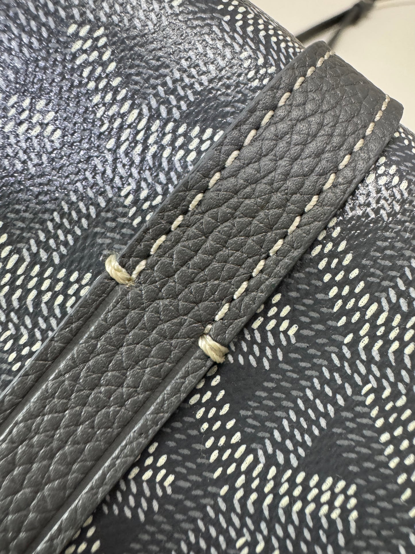 GOYARD Belvedere 郵差包 灰色 PM