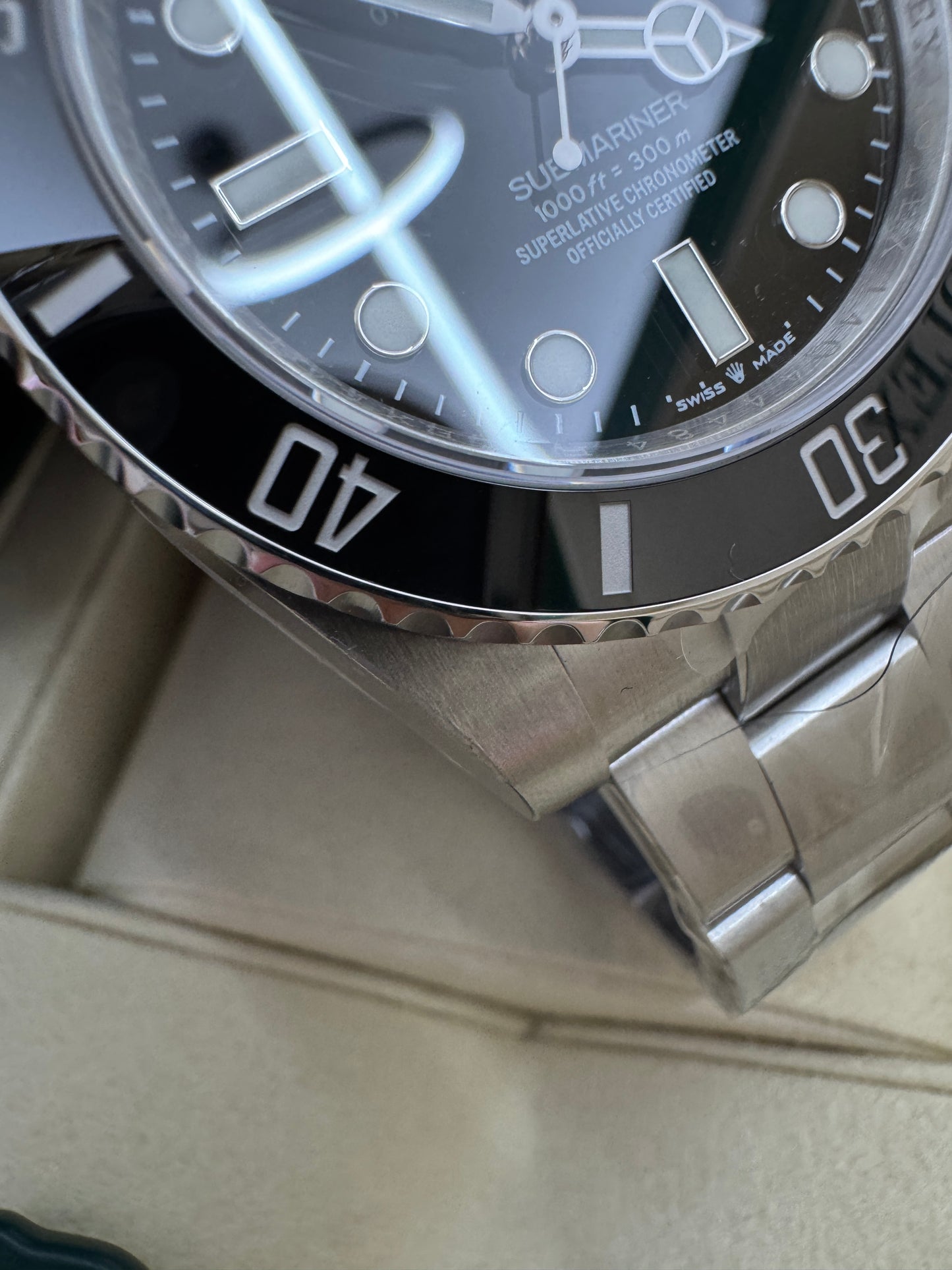 ROLEX Submariner 黑水鬼無曆版 114060