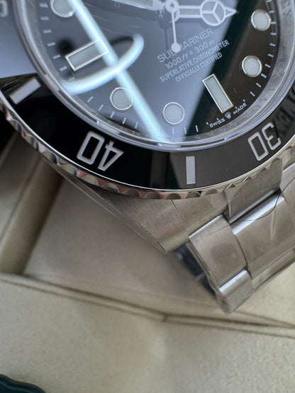 ROLEX Submariner 黑水鬼無曆版 114060
