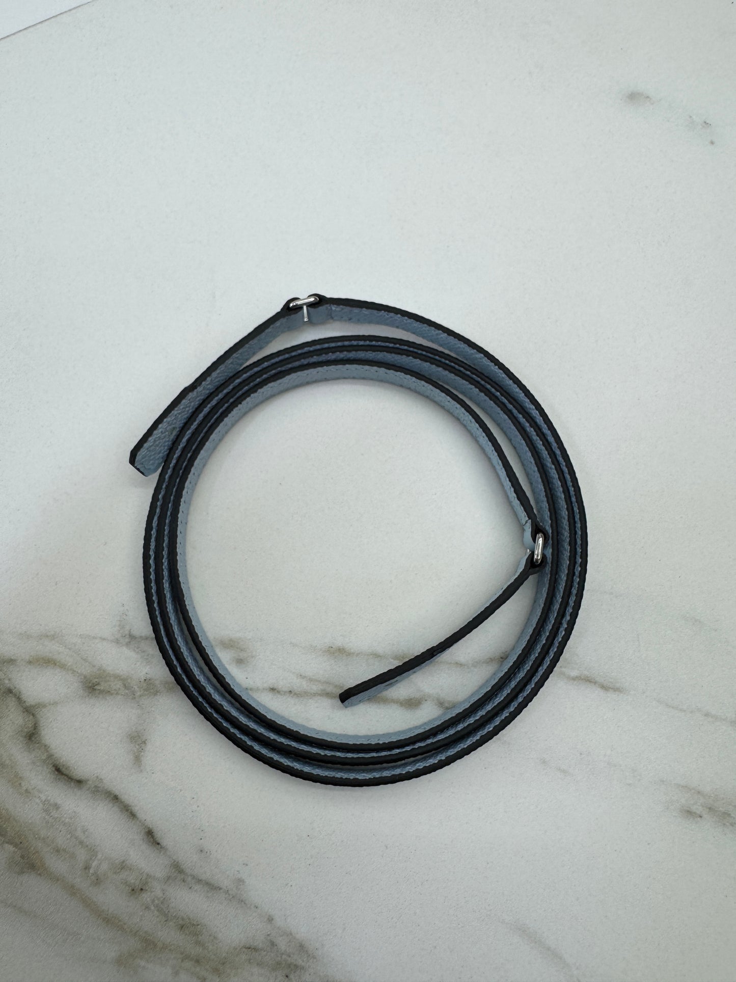 HERMES Kelly to-go 聖杯藍 08 Blue Pale Epsom PHW