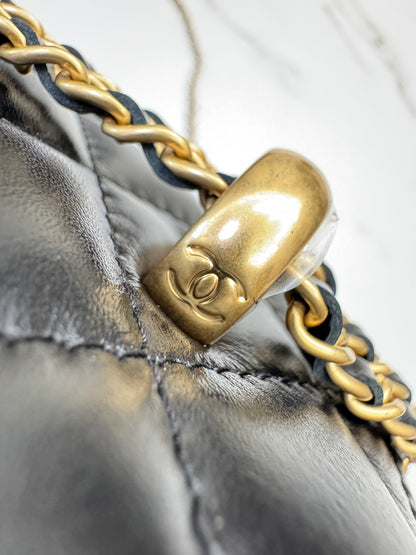 CHANEL 25S 雙金珠長盒子 Vanity