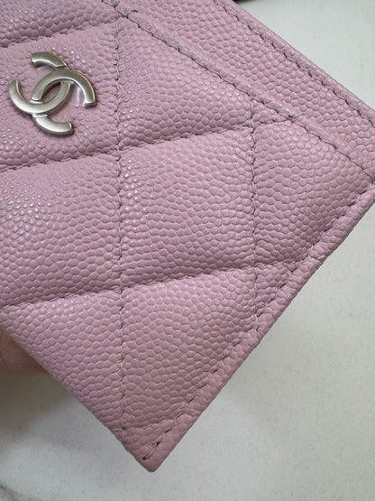 CHANEL 24S櫻花粉 Cardholder