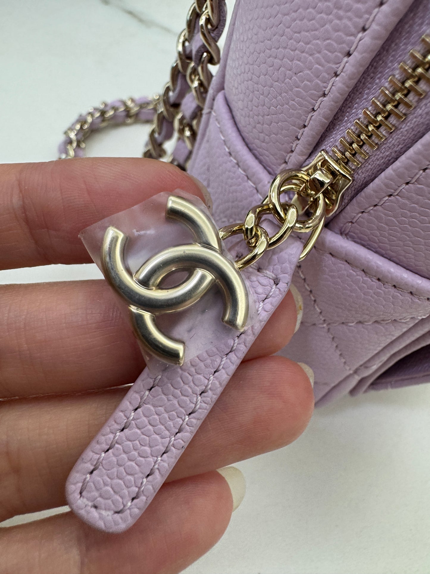 CHANEL Mini Backpack 小書包 24A粉紫色