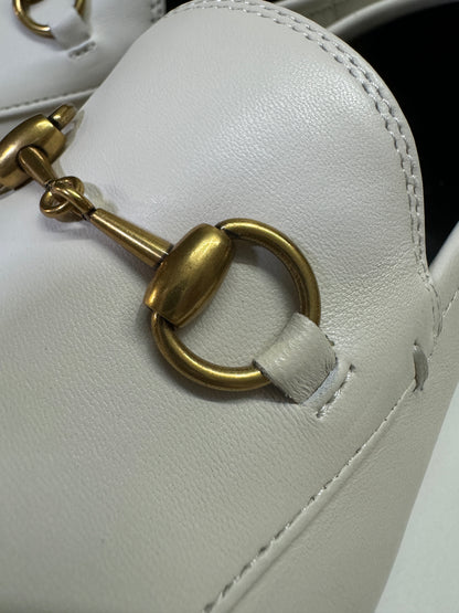 GUCCI Loafers 踩跟樂福鞋 奶白色