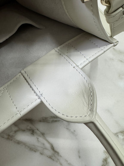 DIOR 全皮 Book Tote 奶白色小號