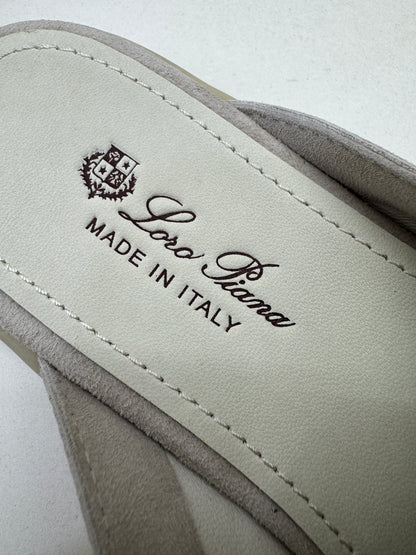 LORO PIANA Charms Walk Babouche Loafers