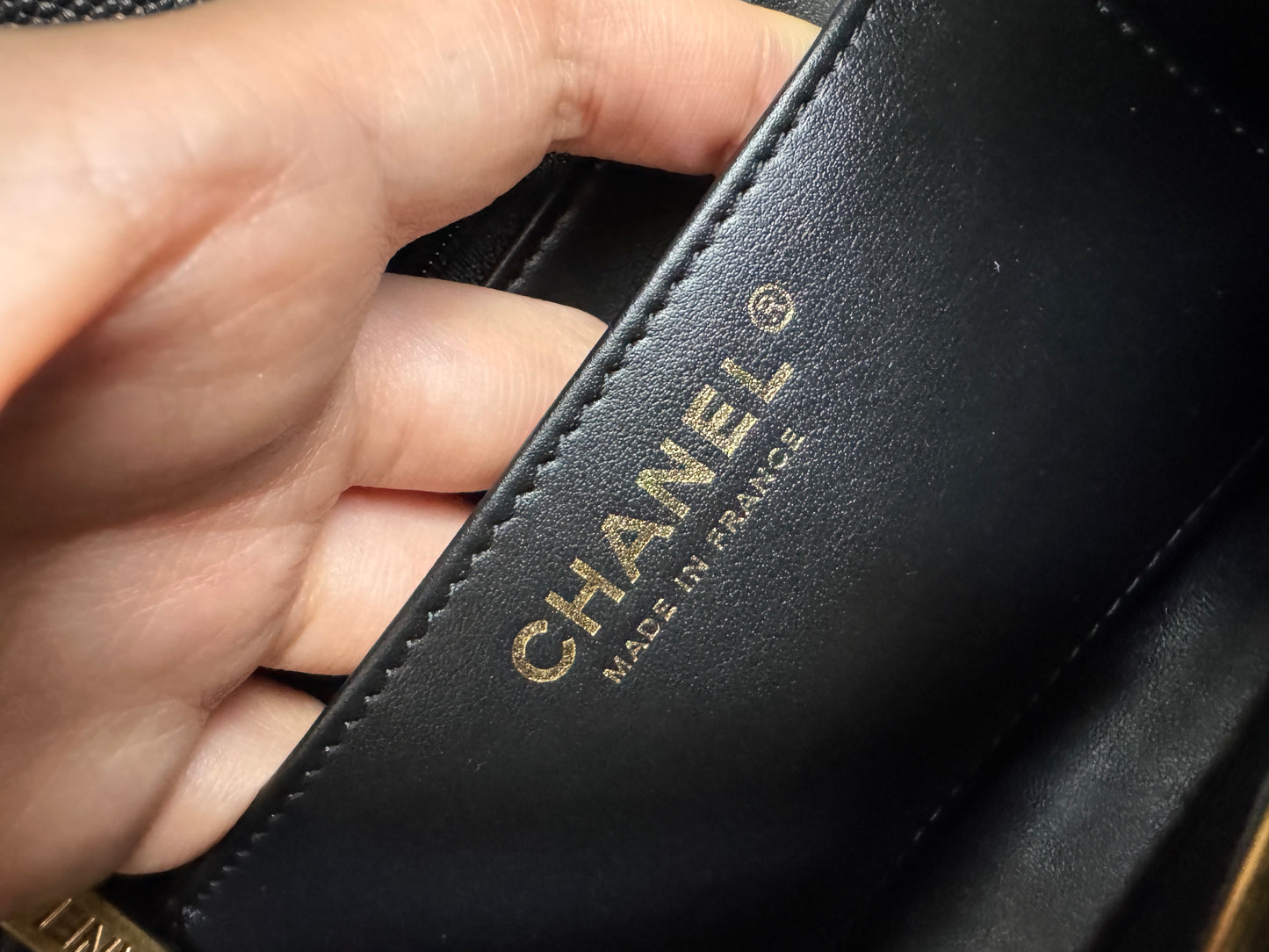 CHANEL 24K 手柄豆腐包 中號