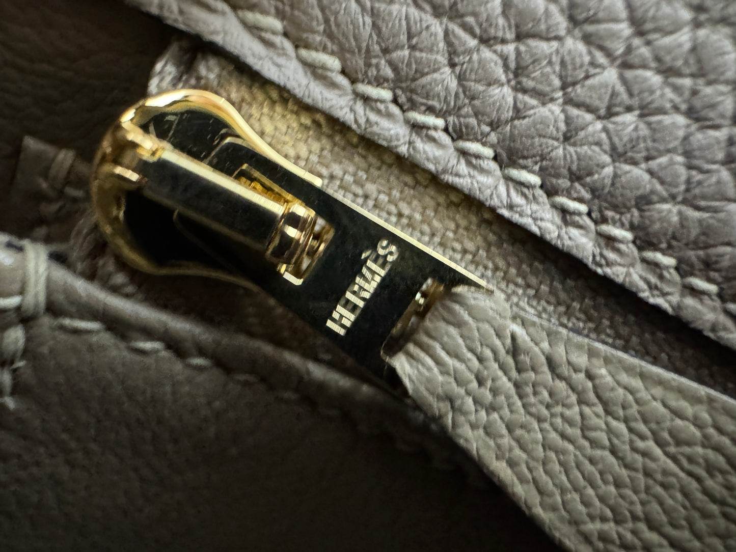 HERMES Kelly 25 斑鳩灰金扣 內縫 Togo 81 Gris Tourterelle GHW