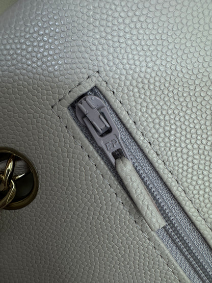 CHANEL CF23 Small 21S Liliac Caviar Calfskin GHW
