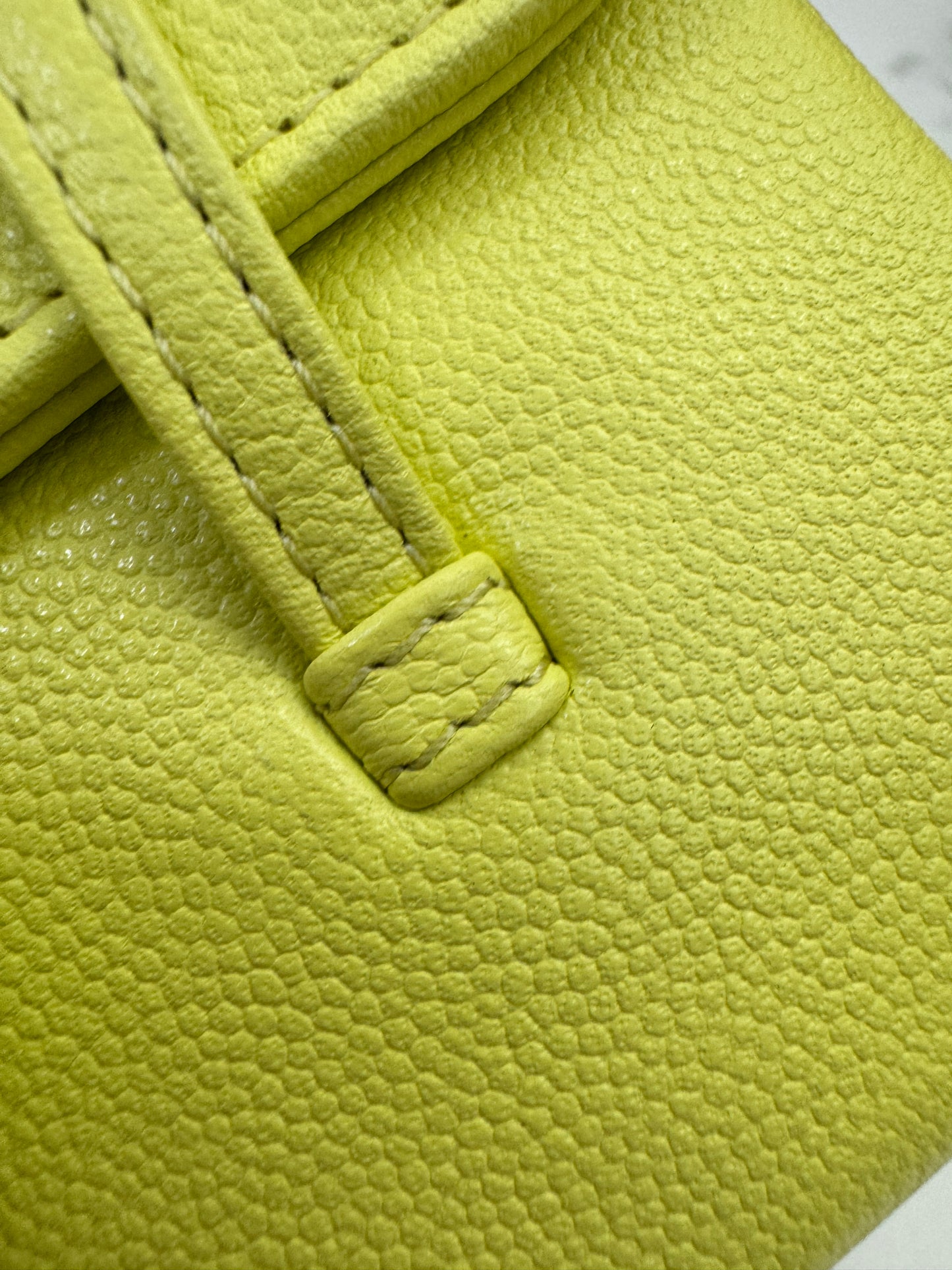 CHANEL Mini Preppy Coco 黃色