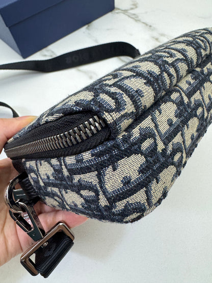 DIOR Zipped Pouch with Strap