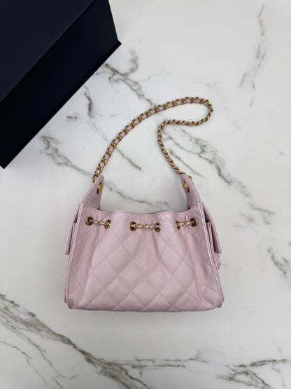 CHANEL Mini 25Bag 26C 淺粉