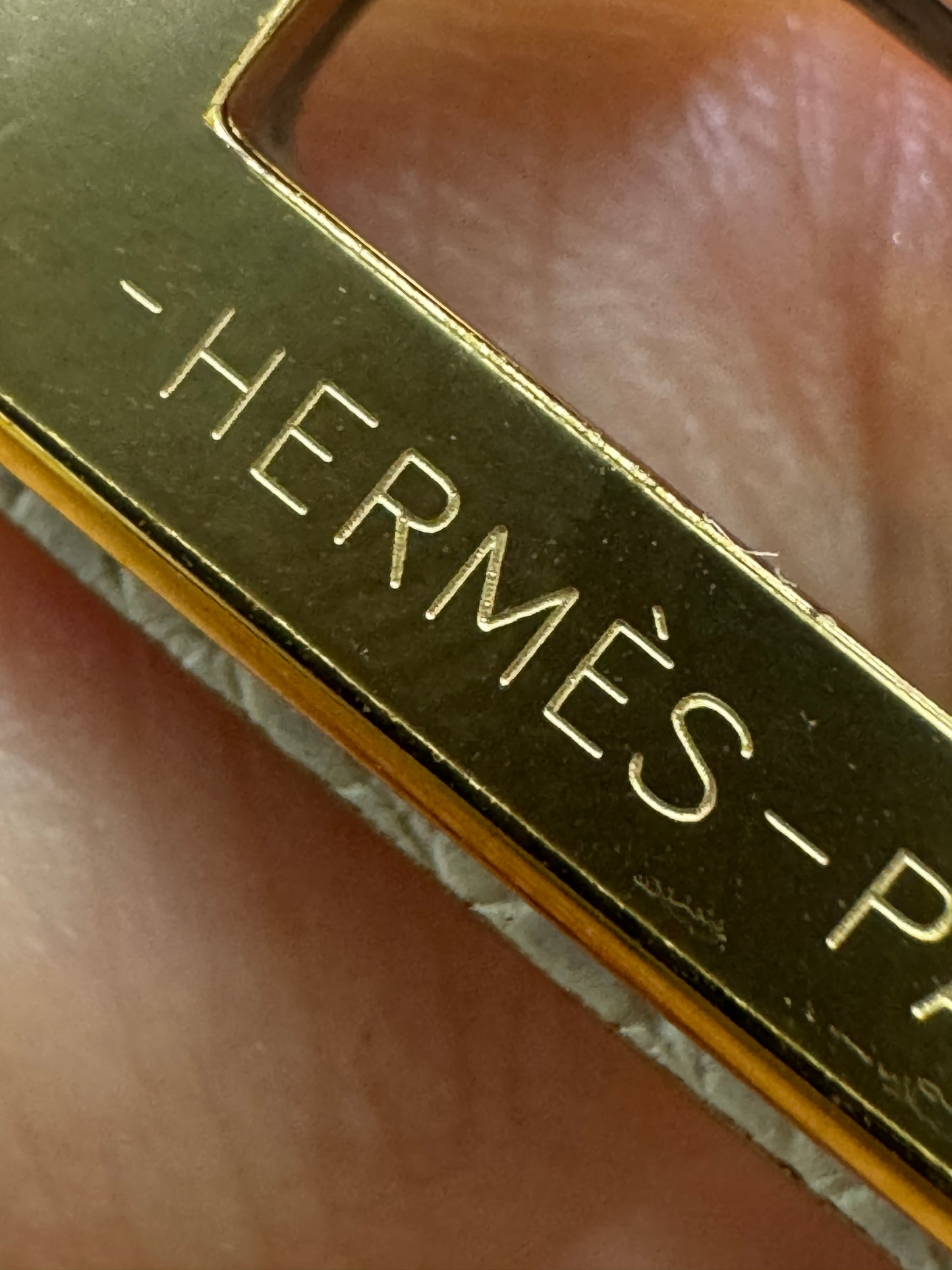 HERMES Mini Kelly II 奶昔白金扣 Epsom GHW