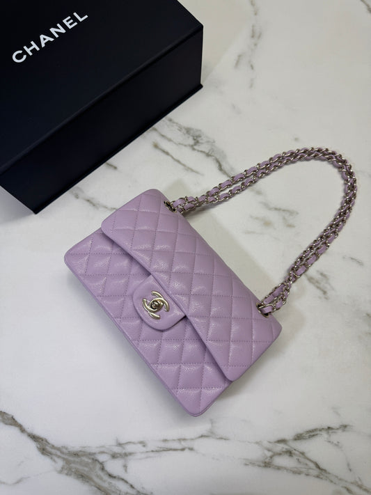 CHANEL 24A紫粉色 CF23 Small