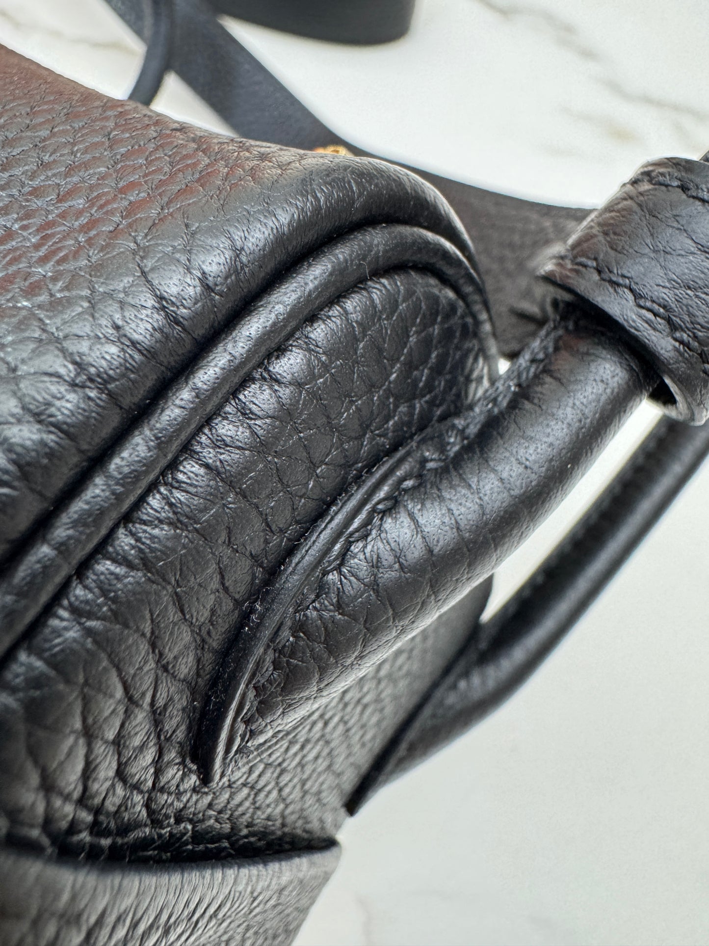 HERMES Mini Lindy I 黑色 Noir GHW