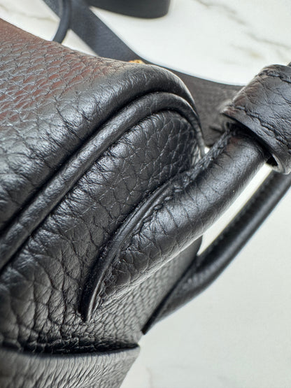 HERMES Mini Lindy I 黑色 Noir GHW