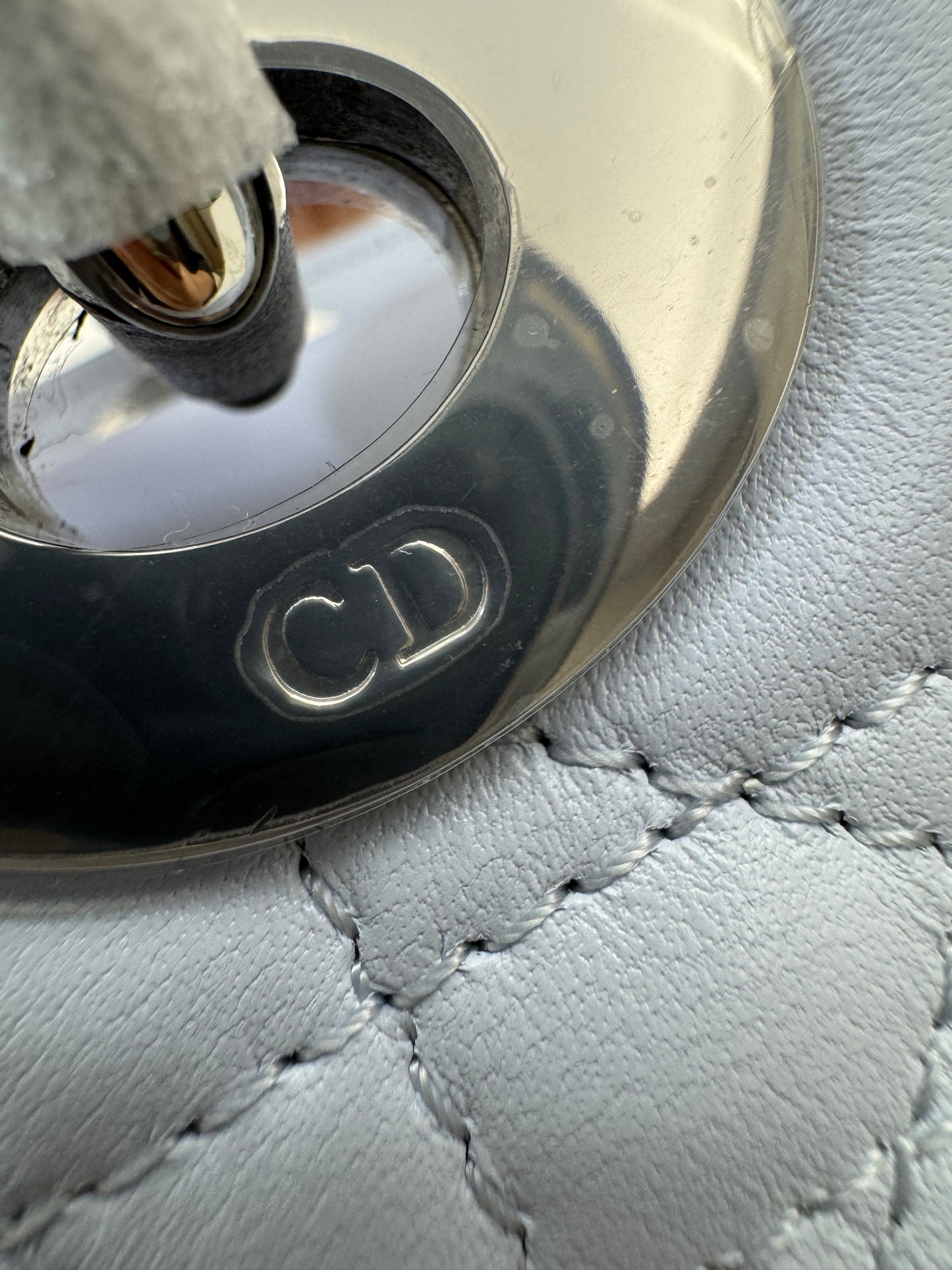 DIOR Mini Lady Dior Shirt Blue