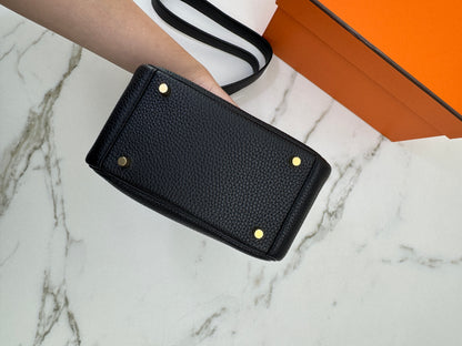 HERMES Mini Lindy I 黑色 Noir GHW