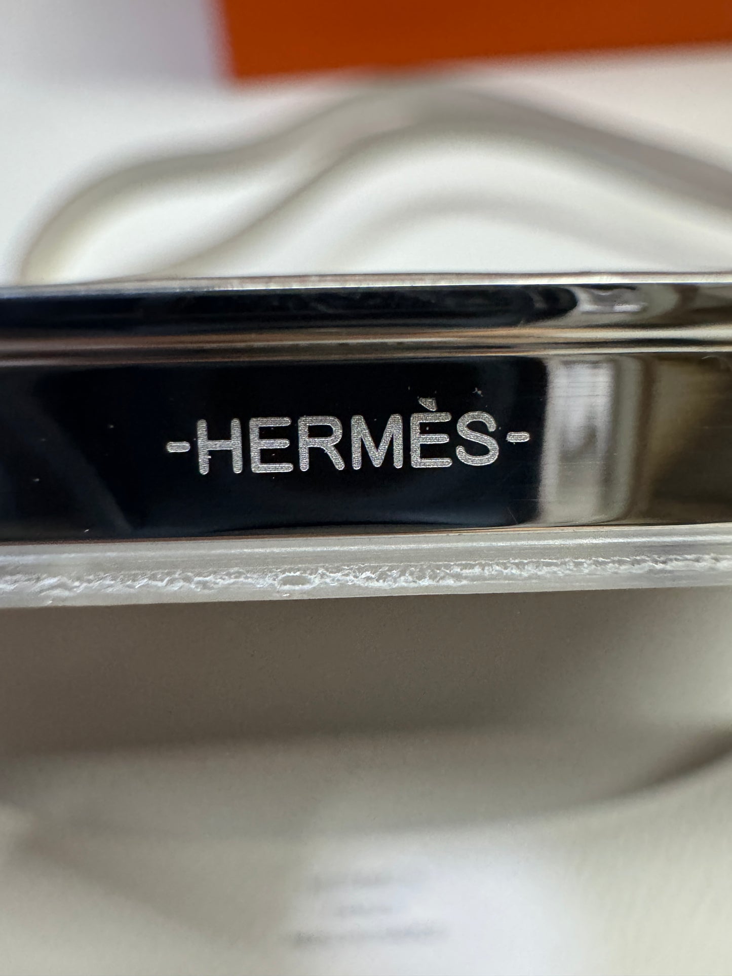 HERMES Mini Constance 奶灰色銀扣 Epsom M4 Gris Pale PHW