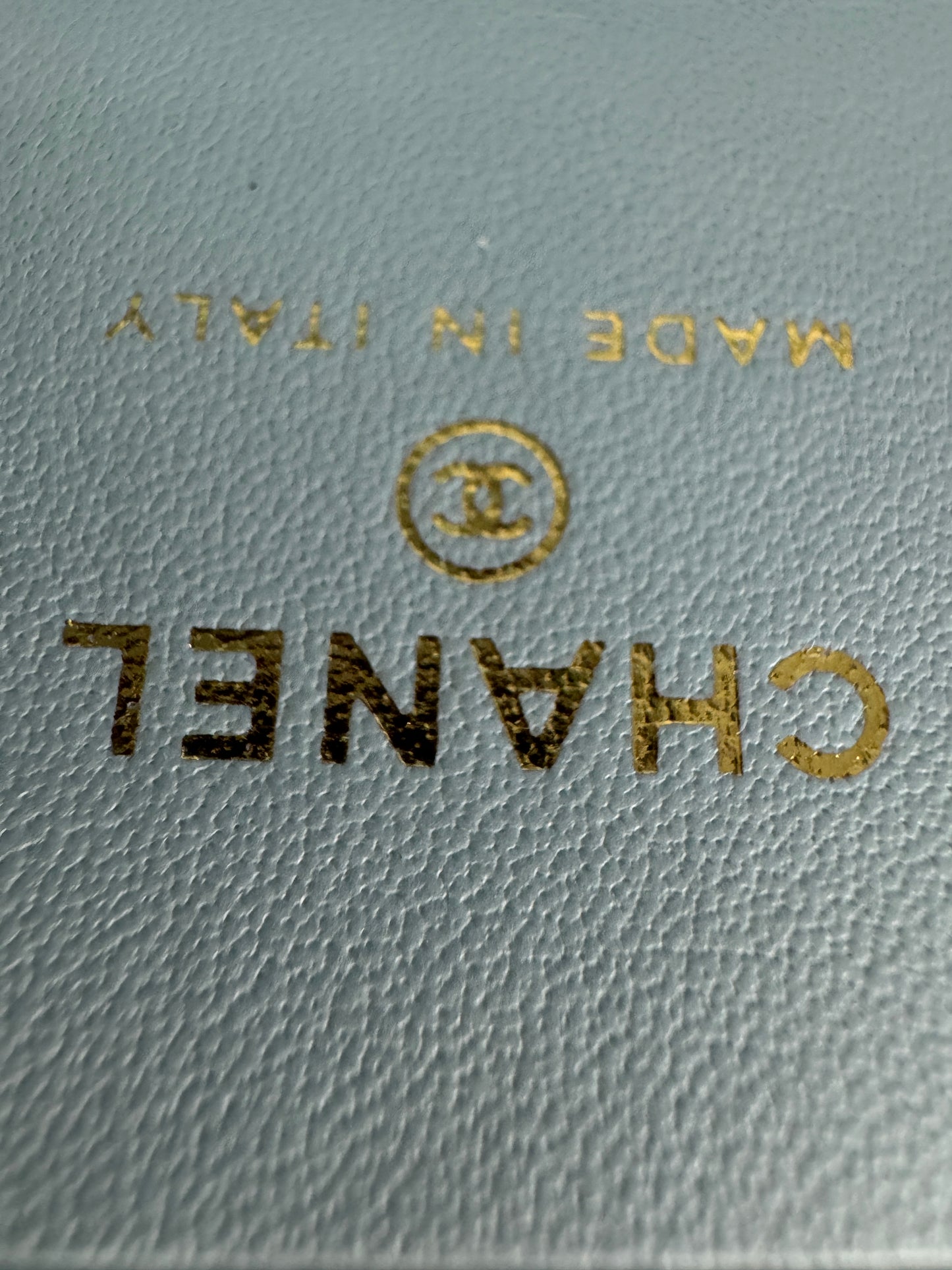 CHANEL 25S Kelly 手機包 Baby Blue