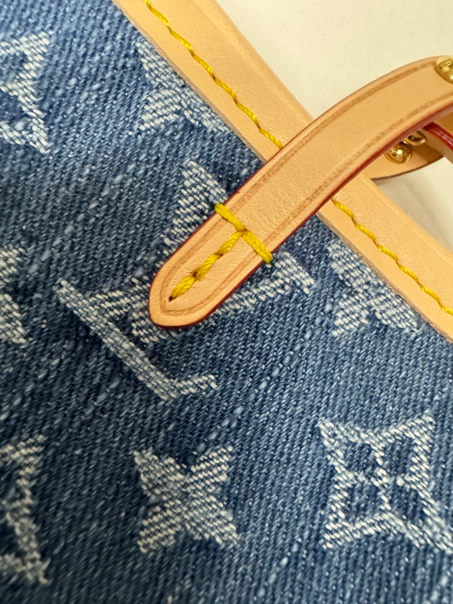 LV Carryall MM 深藍牛仔