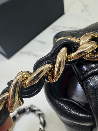 CHANEL 19Bag 黑銀 Small