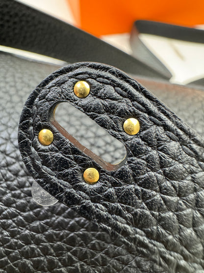 HERMES Mini Lindy I 黑色 Noir GHW