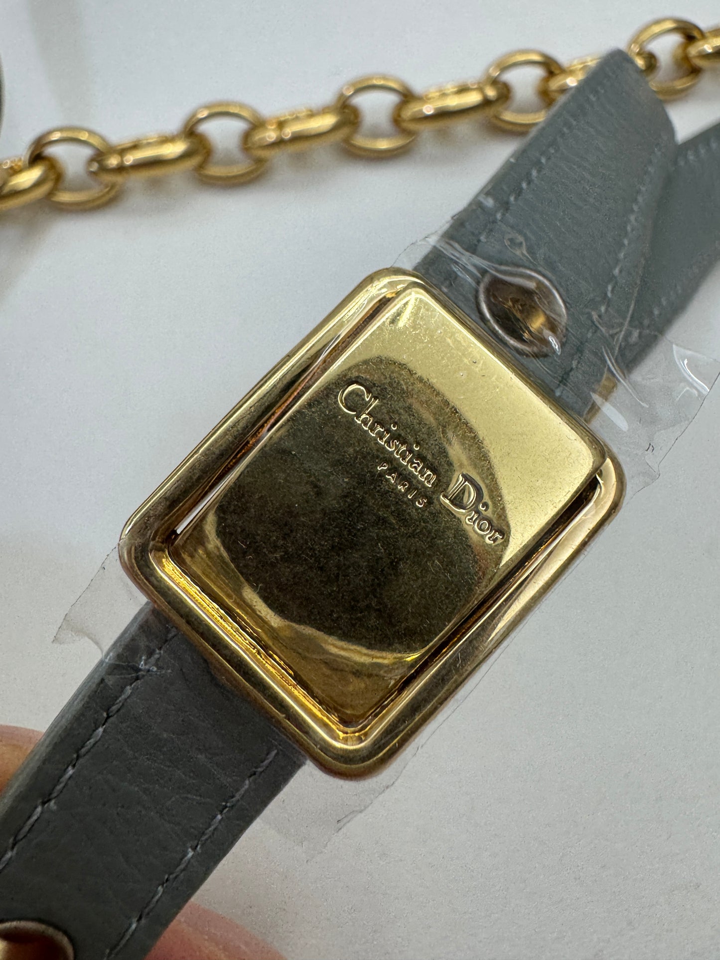 DIOR Caro Small 石灰色