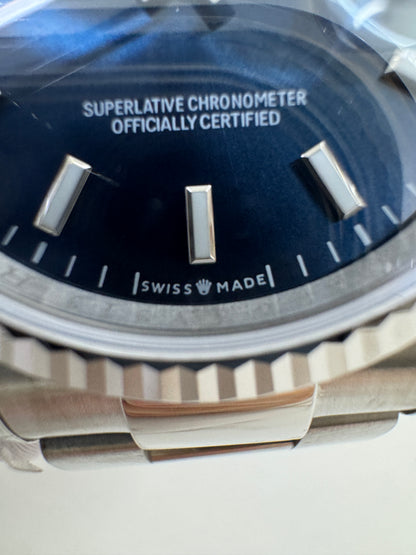 ROLEX Datejust 36mm 太陽圈藍盤 M126234