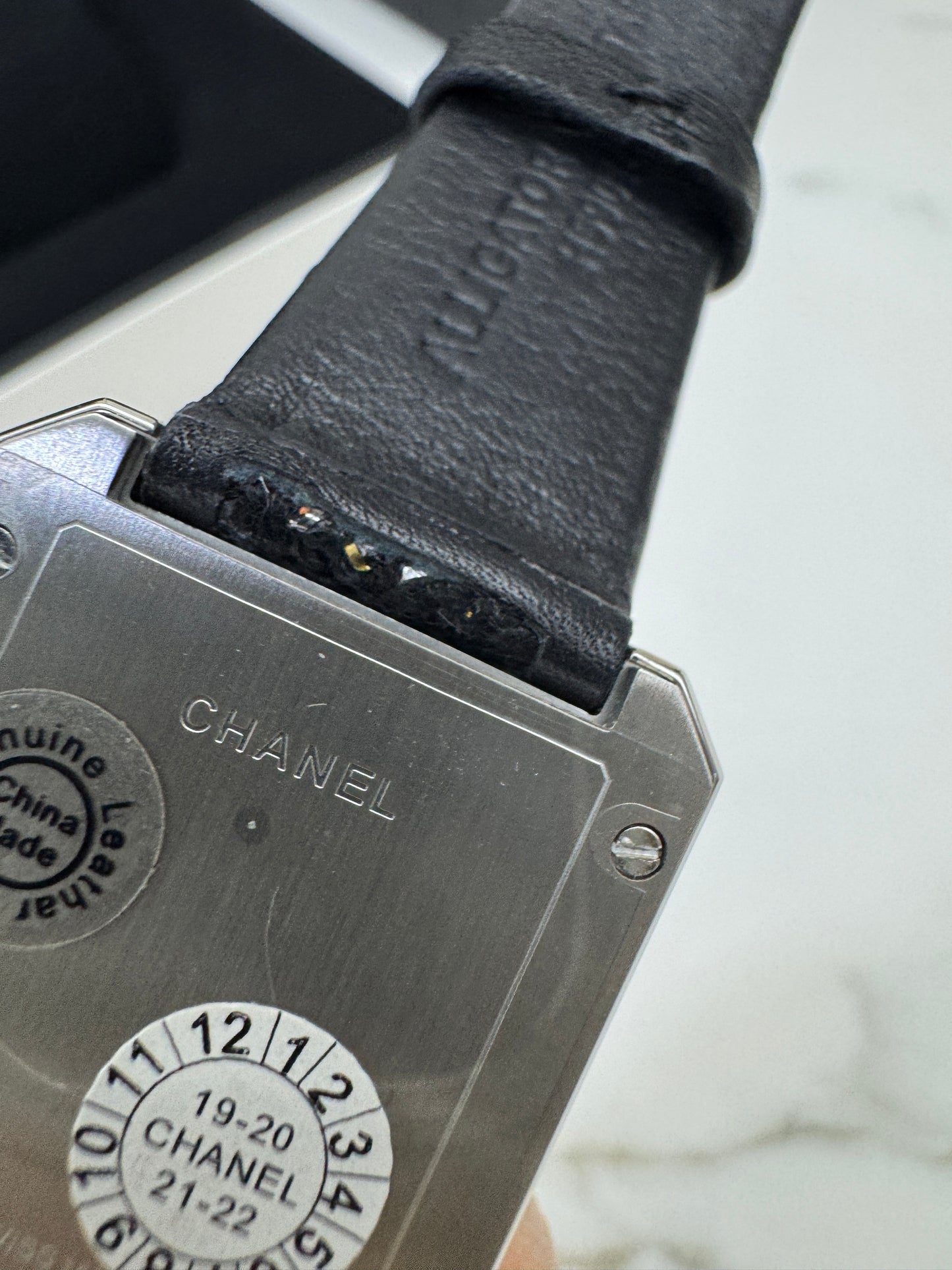 CHANEL Boyfriend Watch Tweed