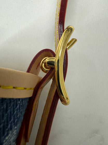 LV Carryall MM 深藍牛仔