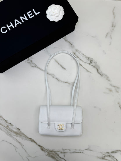 CHANEL Mini Preppy Coco 白色