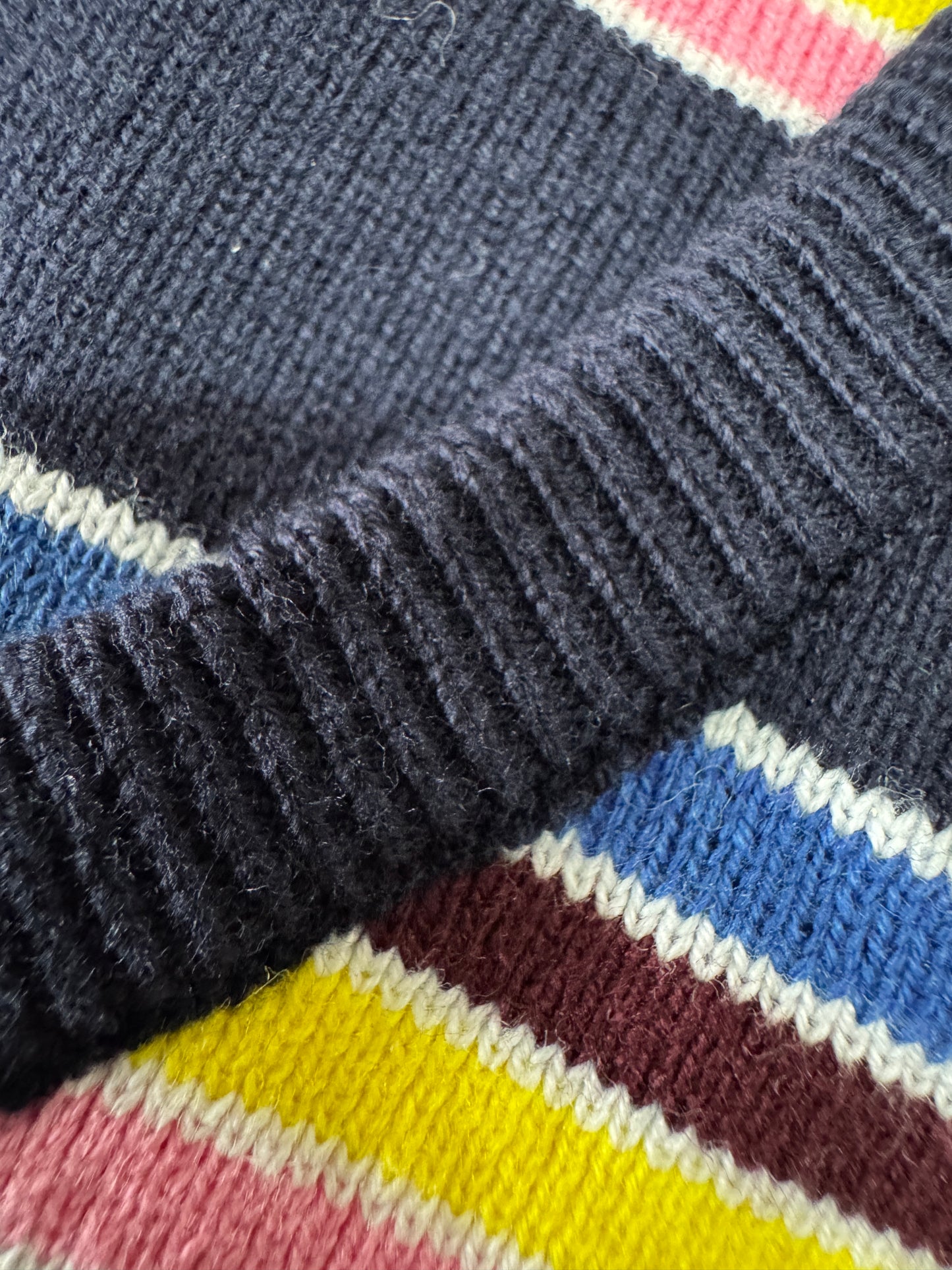 PRADA 彩色條紋針織背心