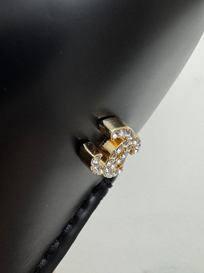 CHANEL 25P水鑽扣樂福Slingback