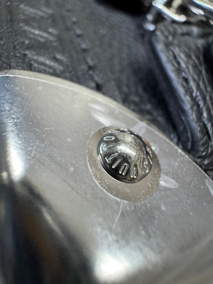 LV Side Trunk MM 黑色皮款