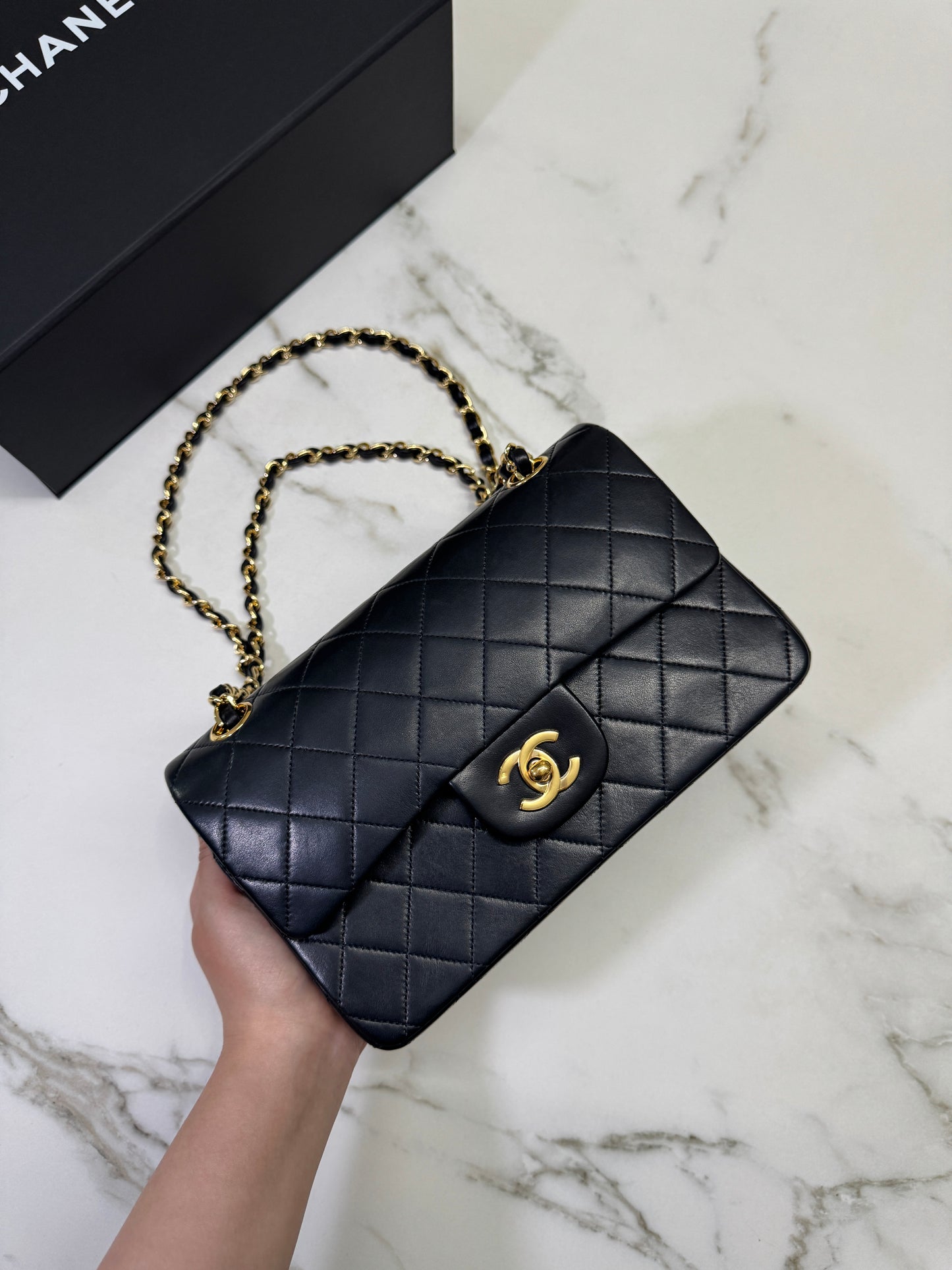 CHANEL Vintage CF23 羊皮 中古款 Lambskin