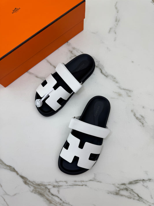 HERMES Chypre 二舅拖 白色