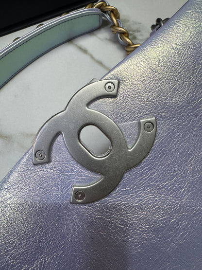 CHANEL 19 Bag Small 22P幻彩紫 小號